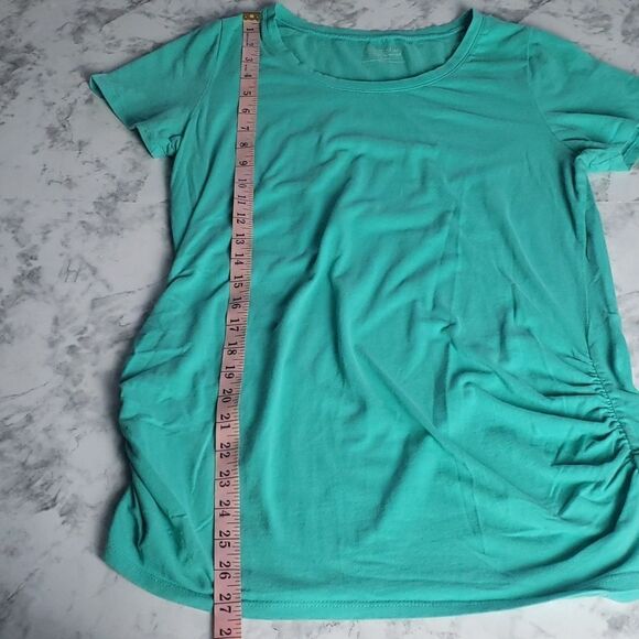 BumpStart Aquamarine Maternity Top - Picture 8 of 8